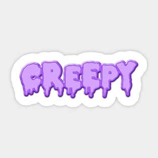 CREEPY Sticker